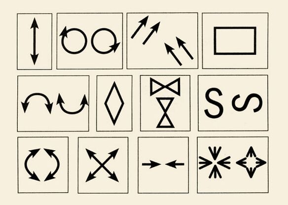 Scheme of Eye Gymnastics and Improve Vision